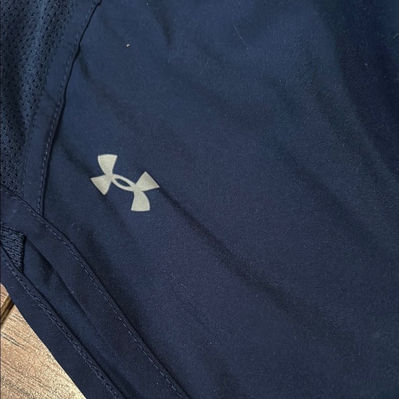 Under Armour Women's Navy Shorts - Picture 2 of 3